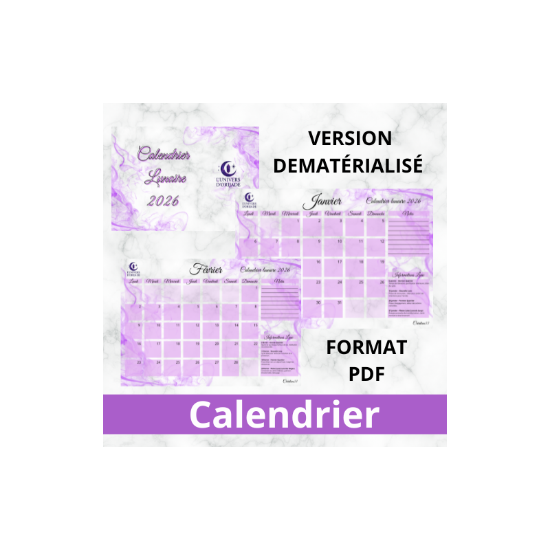 Calendrier Lunaire Simple
