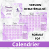 Calendrier Lunaire Simple