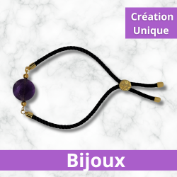 Bracelet infinity Violet