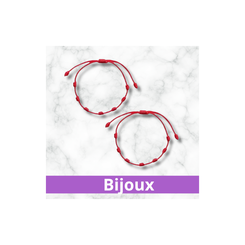 Bracelet 7 noeuds
