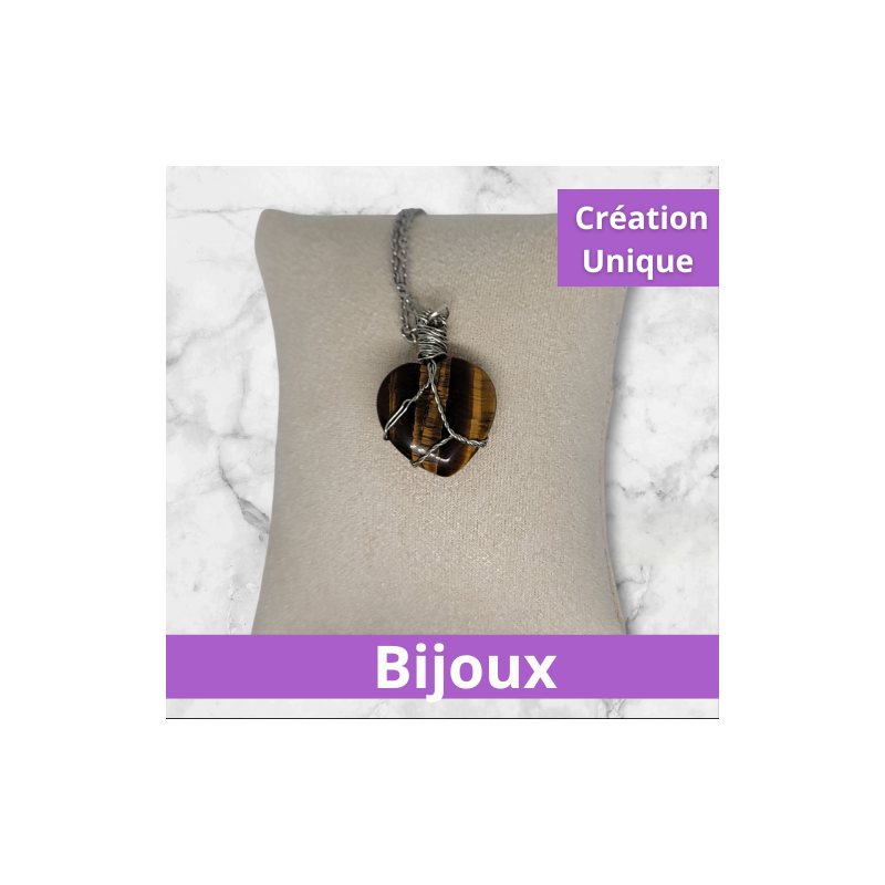 Pendentif Oeil du Tigre