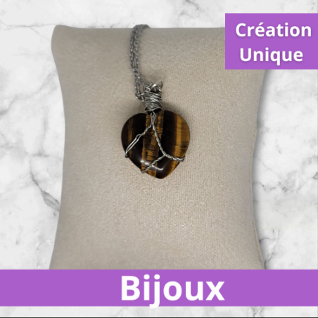 Pendentif Oeil du Tigre