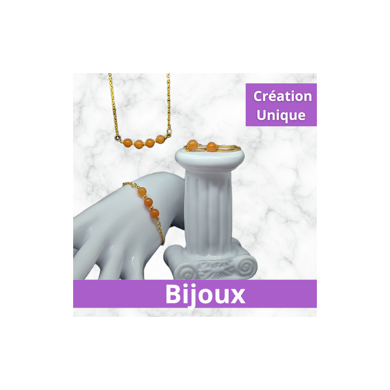 Parure complète Cornaline