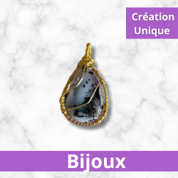 Pendentif  Opale dendritique