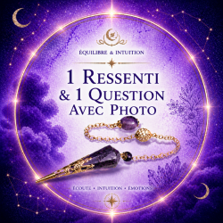 1 Ressenti & 1 Question avec photo