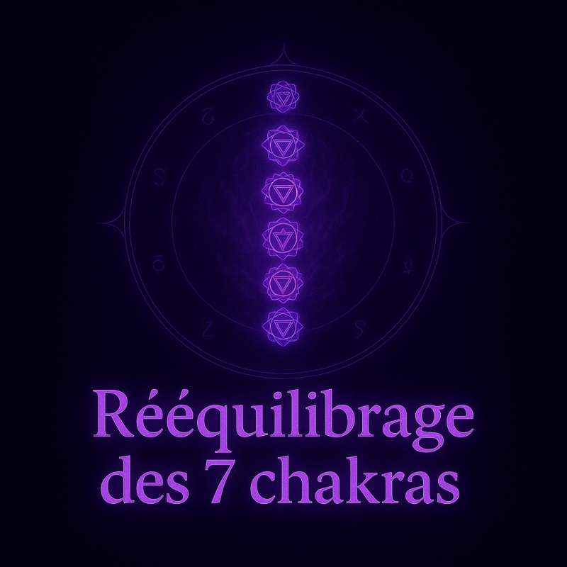 Rééquilibrage des 7 Chakras