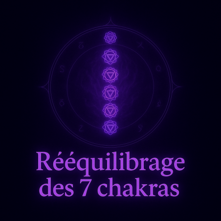 Rééquilibrage des 7 Chakras