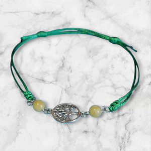 Bracelet vert en nylon